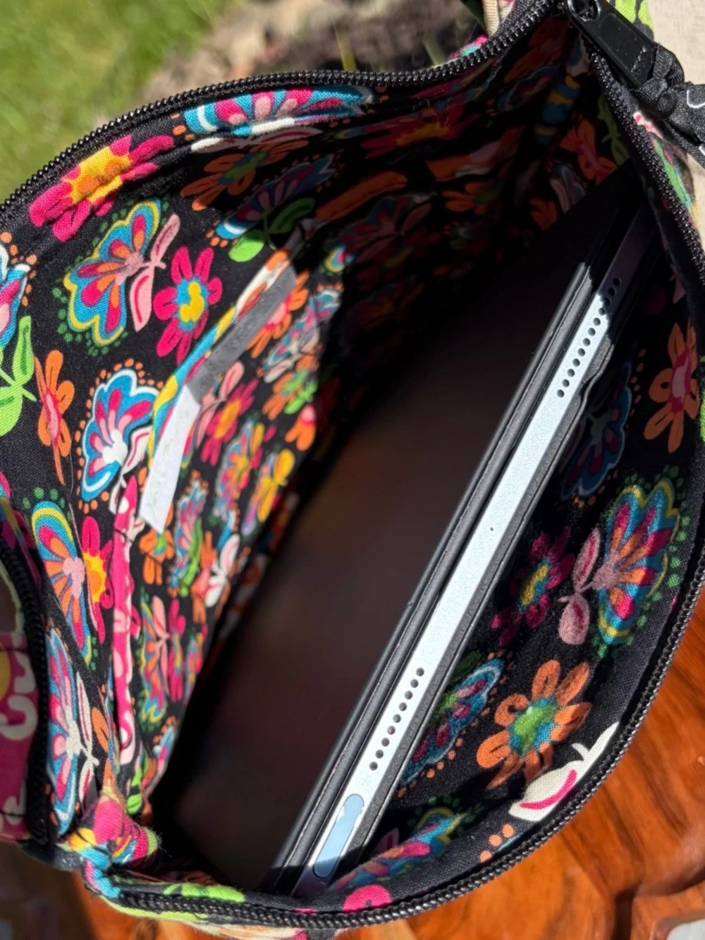 Disney Parks Vera Bradley Hipster Crossbody “Midnight with Mickey” Like New - Picture 7 of 17